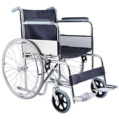 Basic Wheelchair Chromium Plated - Image 2