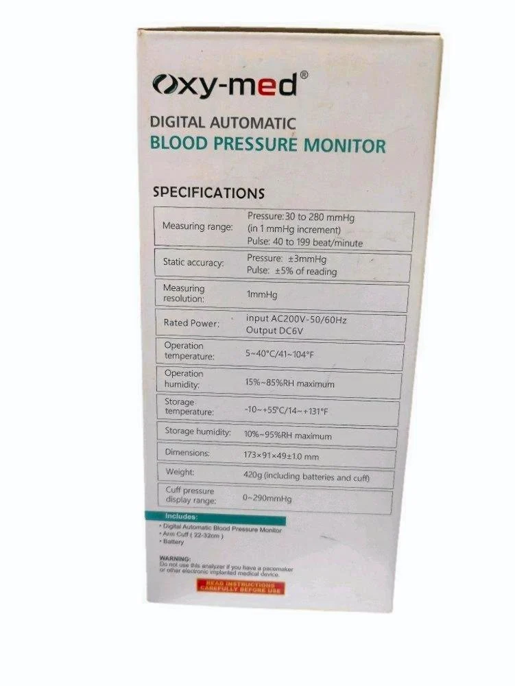 Digital Blood Pressure Monitoring Device - Image 3